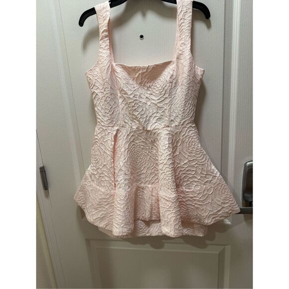 Elliatt Deanna Mini Dress in Pink Dinner cocktail Party Wedding Dress size S NWT - Picture 7 of 8